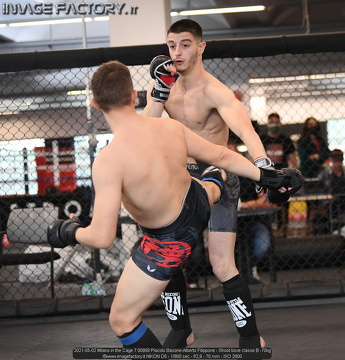 2021-05-02 Milano in the Cage 7 00958 Placido Basone-Alberto Filippone - Shoot boxe classe B -70kg